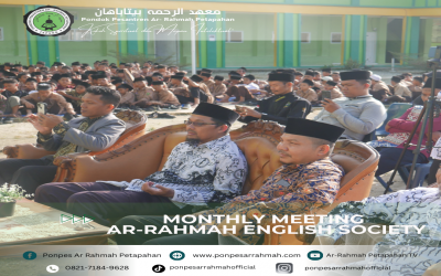 MONTHLY MEETING AR-RAHMAH ENGLISH SOCIETY